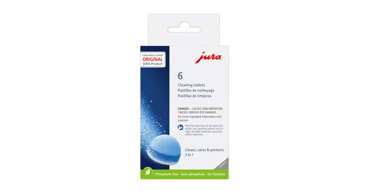 jura cleaning tablets for espresso machine