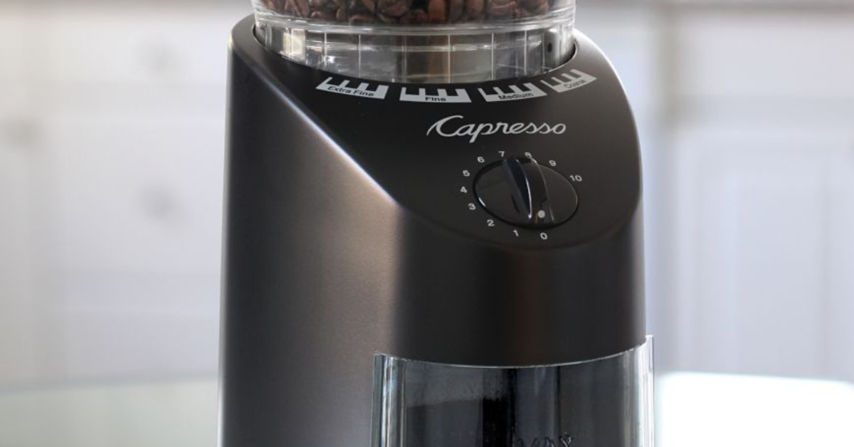 capresso infinity grinder