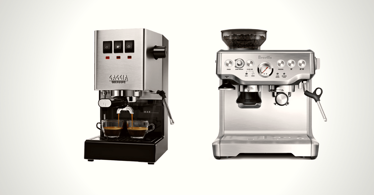 gaggia classic pro vs breville barista express