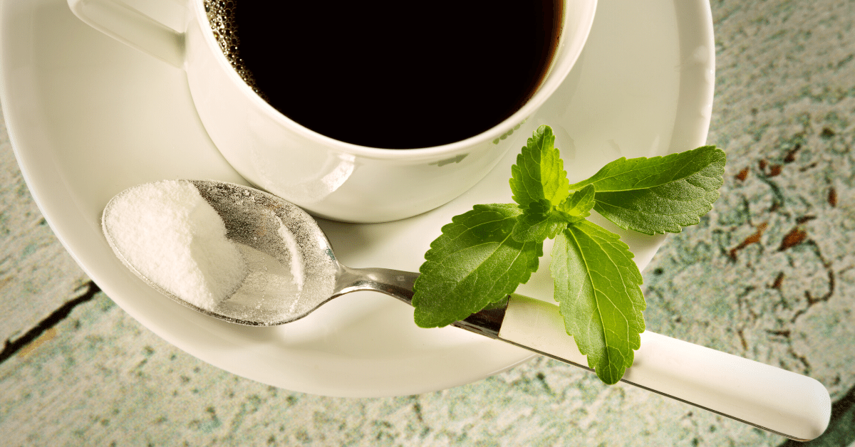 coffee with stevia