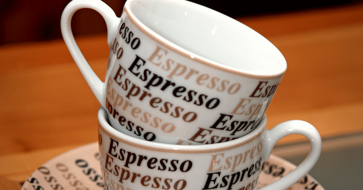 espresso cups