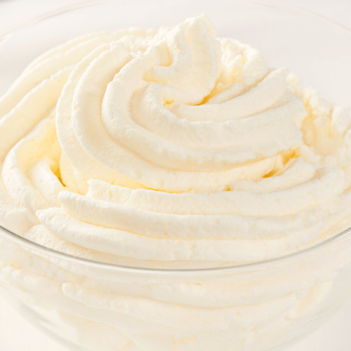 whipped cream