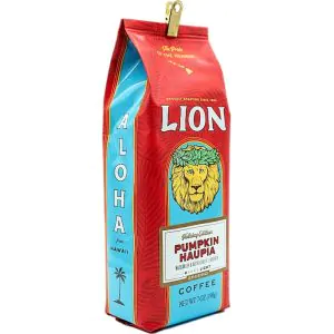 Lion Pumpkin Haupia Coffee 