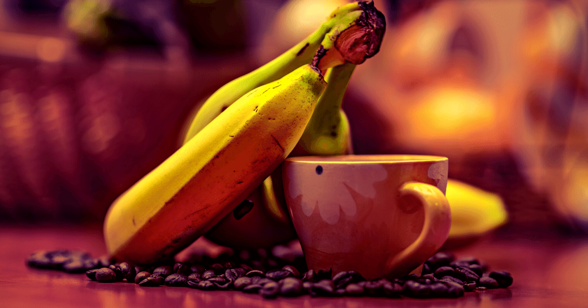 coffee and banana